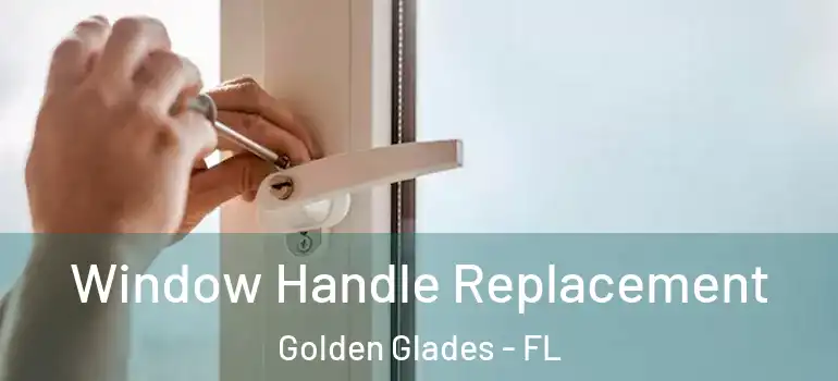  Window Handle Replacement Golden Glades - FL